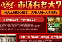 西歐風(fēng)情全鋁定制家具加盟