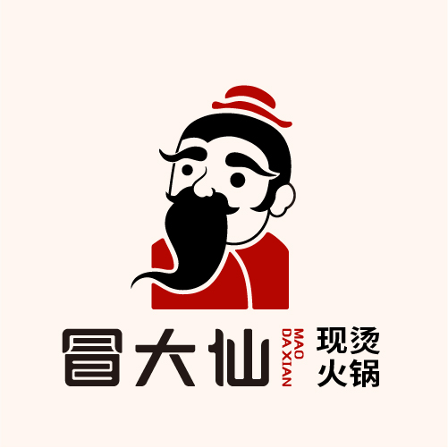 冒大仙冒菜LOGO